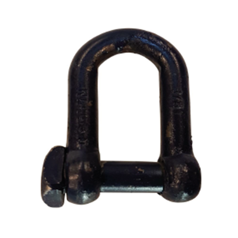 Image of Trawling shackle d-type blue