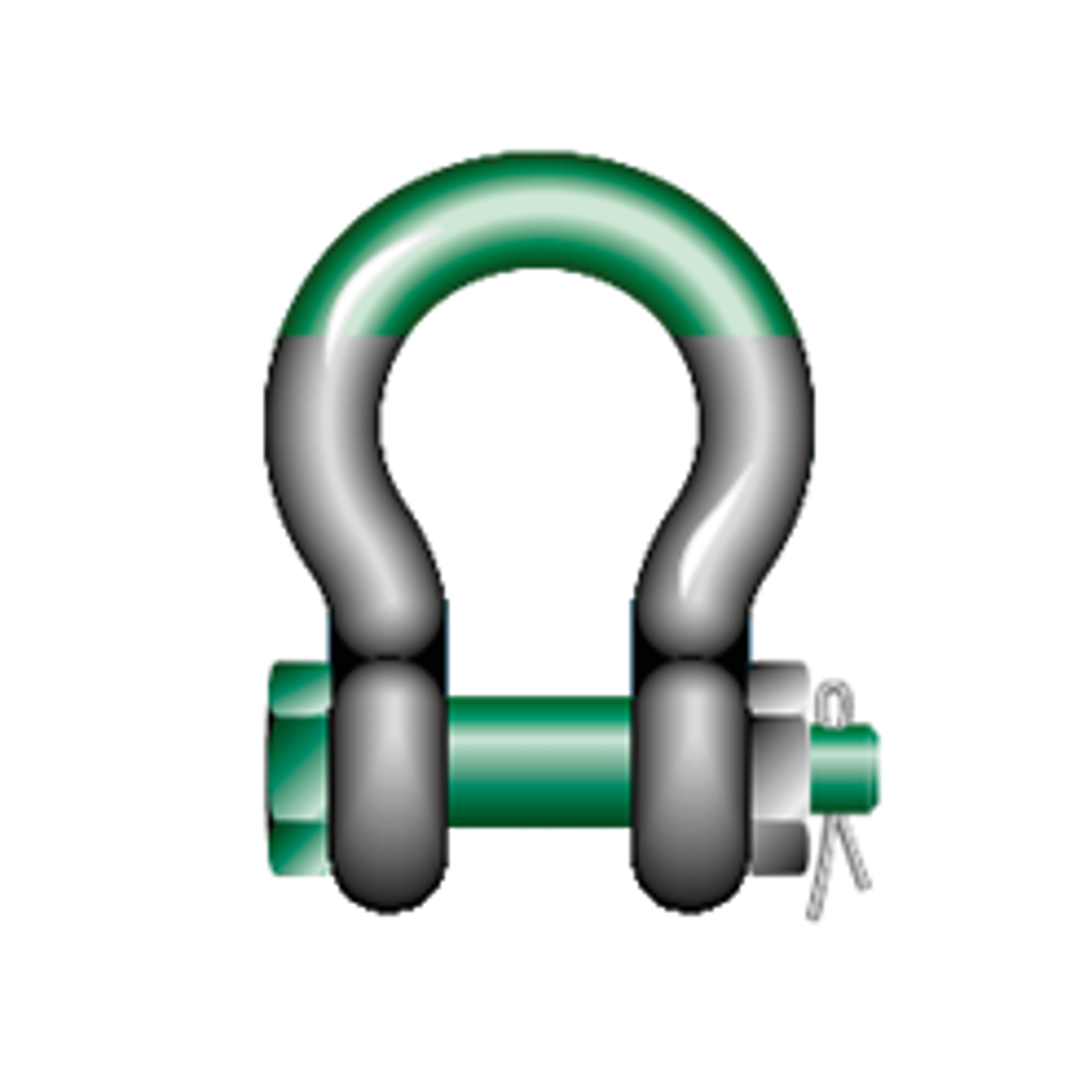 Image of Green Pin super® bow shackle bn