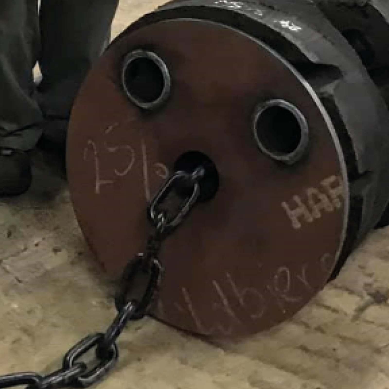 Image of Hardox plate for rockhopper gear