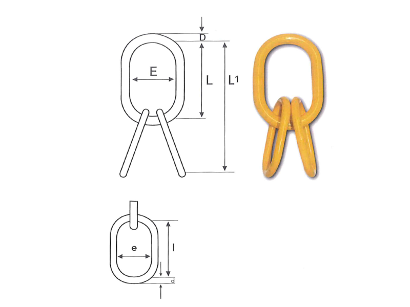 Master link from Gunnebo Greenline Fishing Gear